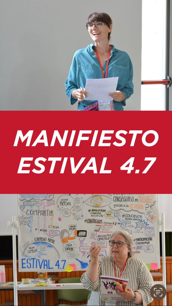 noelia_ogm's tweet photo. #PensamosFuturo, pero también lo actuamos. Necesitamos que la Educación para el desarrollo sostenible y la ciudadanía global sea una realidad HOY, para ser capaces de construir un mejor mañana @movimiento4_7 ⬇️⬇️

https://t.co/YBHd08Rgn3 https://t.co/k1rluZQ8iR