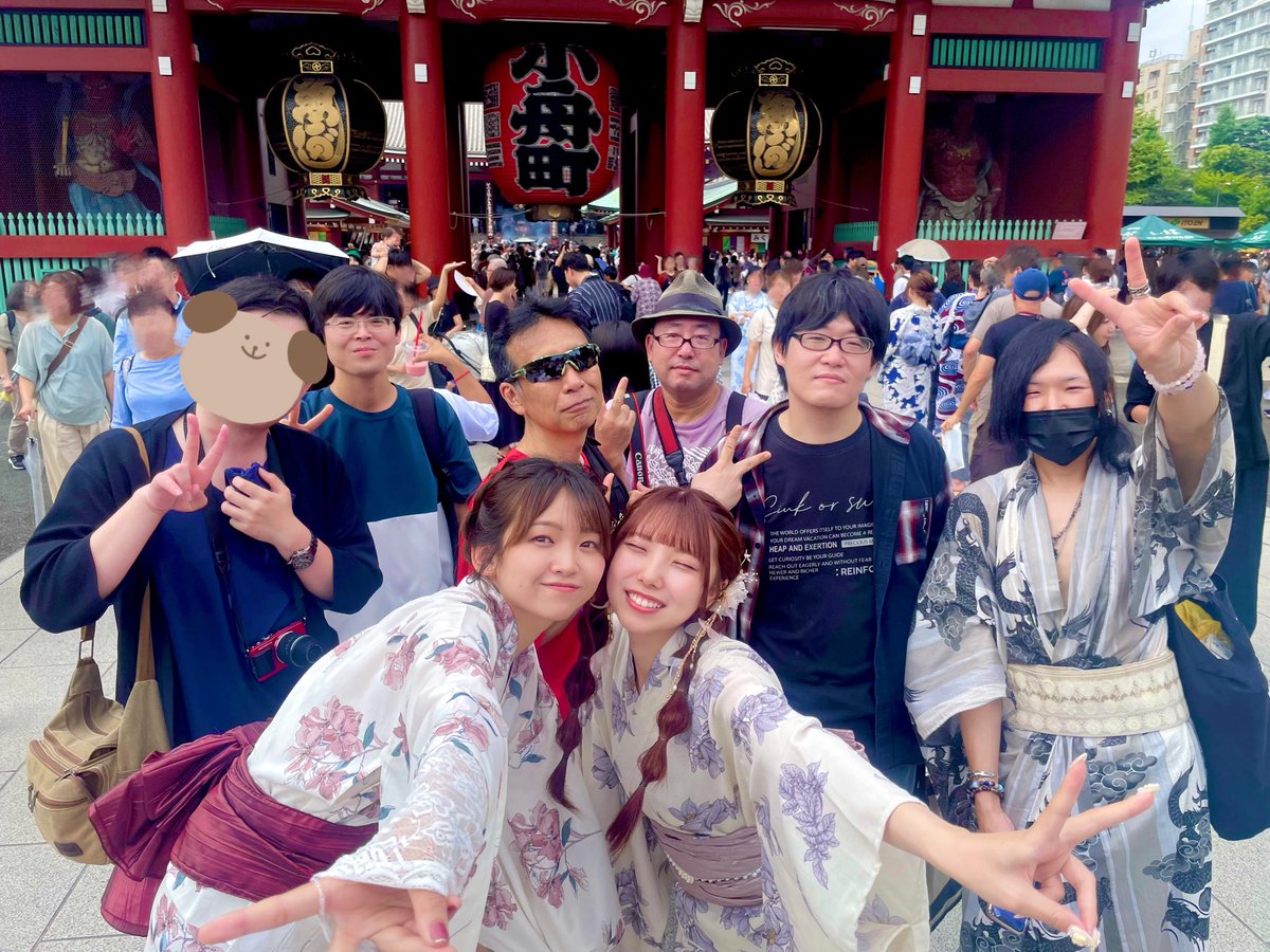 a_____pin2's tweet photo. #はるさり オフ会ありがとうございました！ᐠ ♡ ᐟ
朝から夜までずっとたのしすきたぁ！！👶🏻
みんなも楽しんでもらえましたか？？
浅草食べ歩きて短冊書いてスイカ割りして線香花火した！！さいこう！💘
来年もまた君と一緒に夏を過ごせますように🎐🩵
次のはるさりオフ会は9/22(日)予定です！👶🏻 https://t.co/nM2gmCotNw