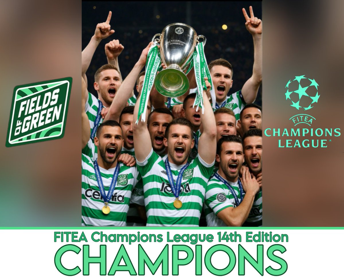 Fédération Internationale de TopEleven Association (@fitea_official) on Twitter photo CONGRATULATIONS Mary Jane FC <a href="/mary_jane_fc/">Mary Jane FC</a> the CHAMPIONS of FITEA Champions League for the first time ever 🎊✨🏆✨🎊
Historic achievement🔥
Very well played coach totally deserved 👏🏼🔥
#FITEACL14th #TopEleven
𝗙𝗜𝗧𝗘𝗔 "𝗠𝗮𝗸𝗶𝗻𝗴 𝘁𝗵𝗲 𝗙𝘂𝘁𝘂𝗿𝗲"
challenge.place/c/667641ded035… CONGRATULATIONS Mary Jane FC <a href="/mary_jane_fc/">Mary Jane FC</a> the CHAMPIONS of FITEA Champions League for the first time ever 🎊✨🏆✨🎊
Historic achievement🔥
Very well played coach totally deserved 👏🏼🔥
#FITEACL14th #TopEleven
𝗙𝗜𝗧𝗘𝗔 "𝗠𝗮𝗸𝗶𝗻𝗴 𝘁𝗵𝗲 𝗙𝘂𝘁𝘂𝗿𝗲"
challenge.place/c/667641ded035…
