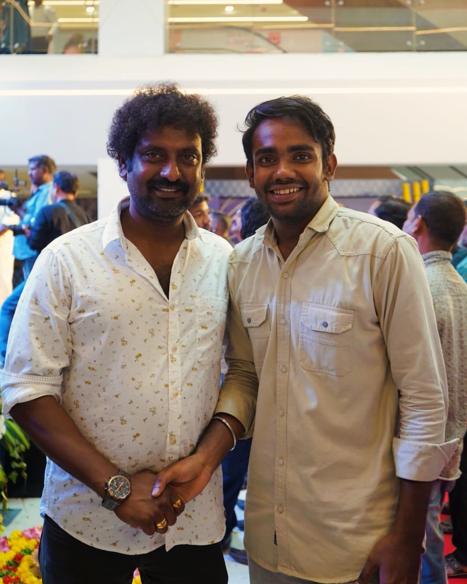 thisisrobertleo's tweet photo. Happy to meet Actor &amp; Art Director @KiranDrk sir💫❤️ https://t.co/wnANOhacQC