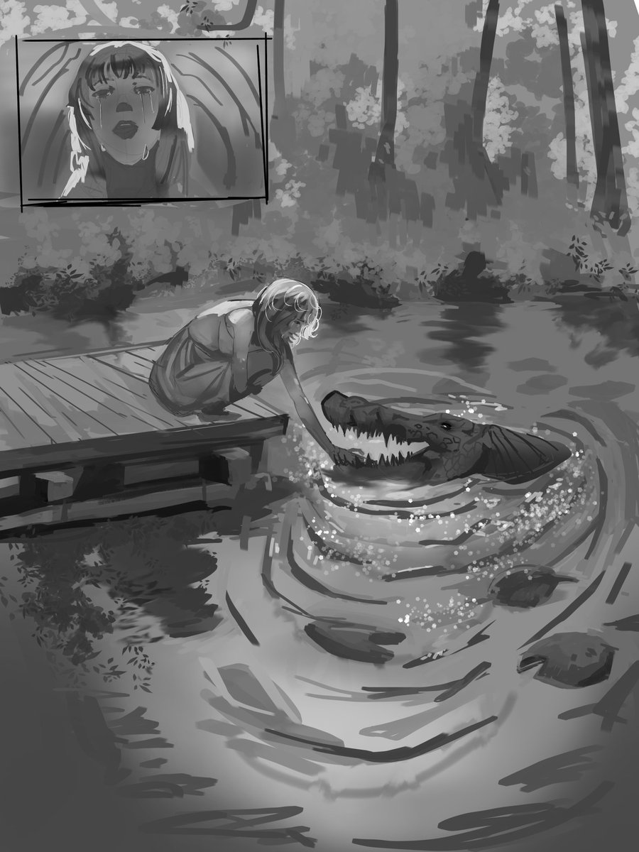 HikBennet's tweet photo. Esboço art em processo https://t.co/Ih50UtSURU