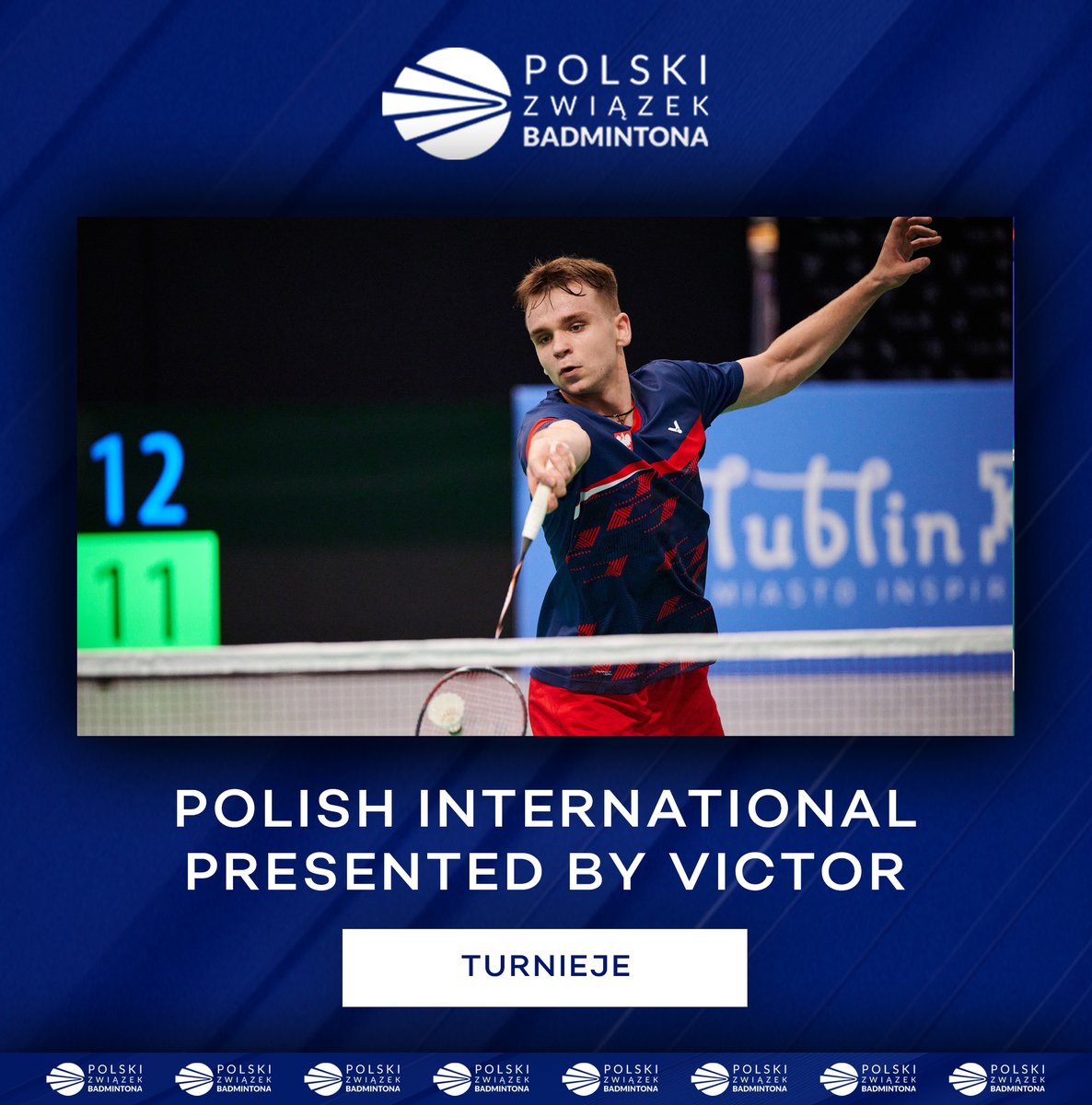 pz_bad's tweet photo. We wrześniu nie będzie nudy!
Trzecim dużym turniejem będzie rozgrywany w Miasto Lublin Polish International presented by Victor w Lublinie!
Jest to kolejna edycja tego turnieju rozgrywanego w stolicy Województwa Lubelskiego. Turniej potrwa od 18 do 22 września! https://t.co/lERRc2UtGV
