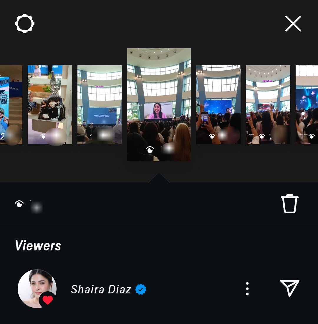 JngkkJmn's tweet photo. I uploaded the video greeting of Ms. Shaira to my Instagram story, and she even viewed and liked it. I hope to see her sa mga next ganaps ng @army_cavite ππ₯Ή
my co-jungkook biasedπ₯Ήπ
#SteelDecadeWithBTS https://t.co/KFDqEGirwD