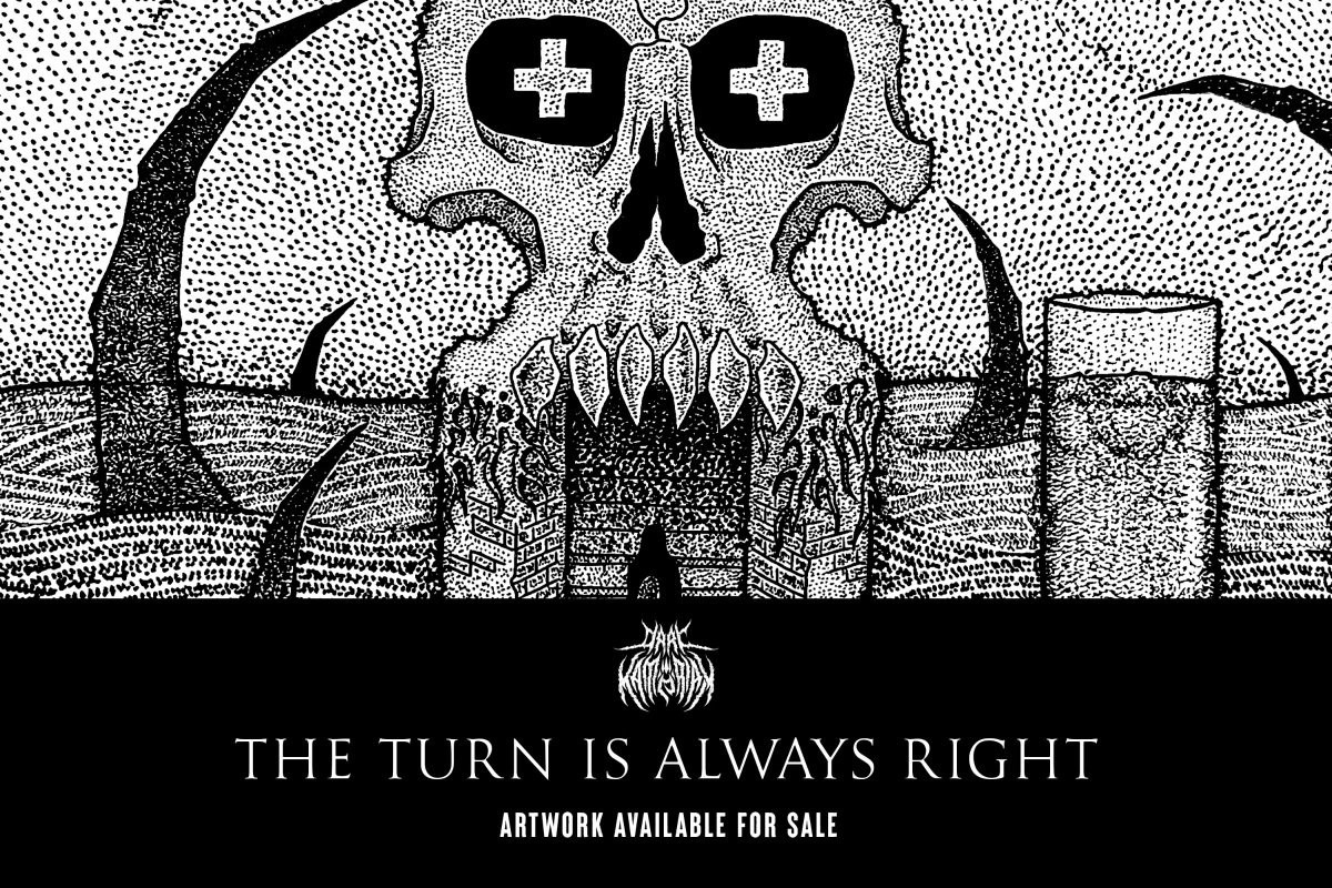 The Turn is Always Right is out on <a href="/Behance/">Behance</a> 
check it now:
behance.net/gallery/203210…

#darkart #dotwork #skullart
