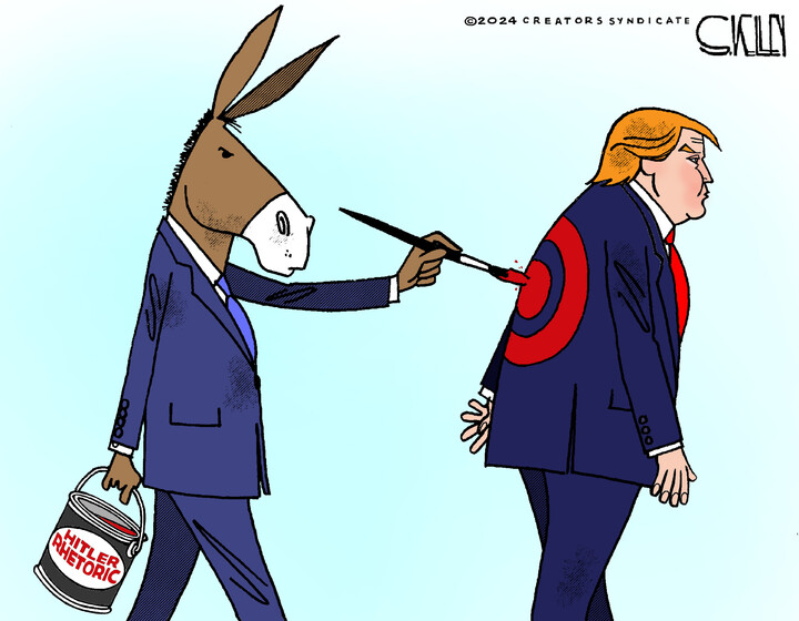 KieckCarl's tweet photo. ๐ค๐ค๐ค๐ค๐๐๐๐
Full credit @ #SteveKelley / #GoComics / #CreatorsSyndicate
LINK: https://t.co/sUrEtAWwBo
#News #Politics #Education #Culture #Research #MSM #Media #Social #Society #Opinion #President #Presidency #Trump #DonaldTrump #Maga #Hitler
#FreeSpeech #SpeakFreely #Joe #JoeBiden #Democrats #Washington #TheSwamp