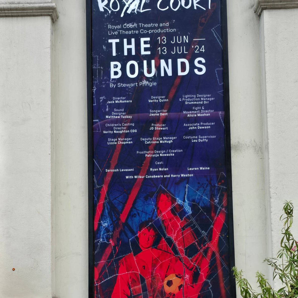viciws's tweet photo. Needed a bit of a theatre/confidence reboot and temporary change of scene. Saw our playscripts in the National Theatre, lovely chats &amp; food. Loads going on. Then to Royal Court (1st time since black spot era) for #TheBounds. Personal writing manifesto boost and off we go. https://t.co/1gmkjxSRLm