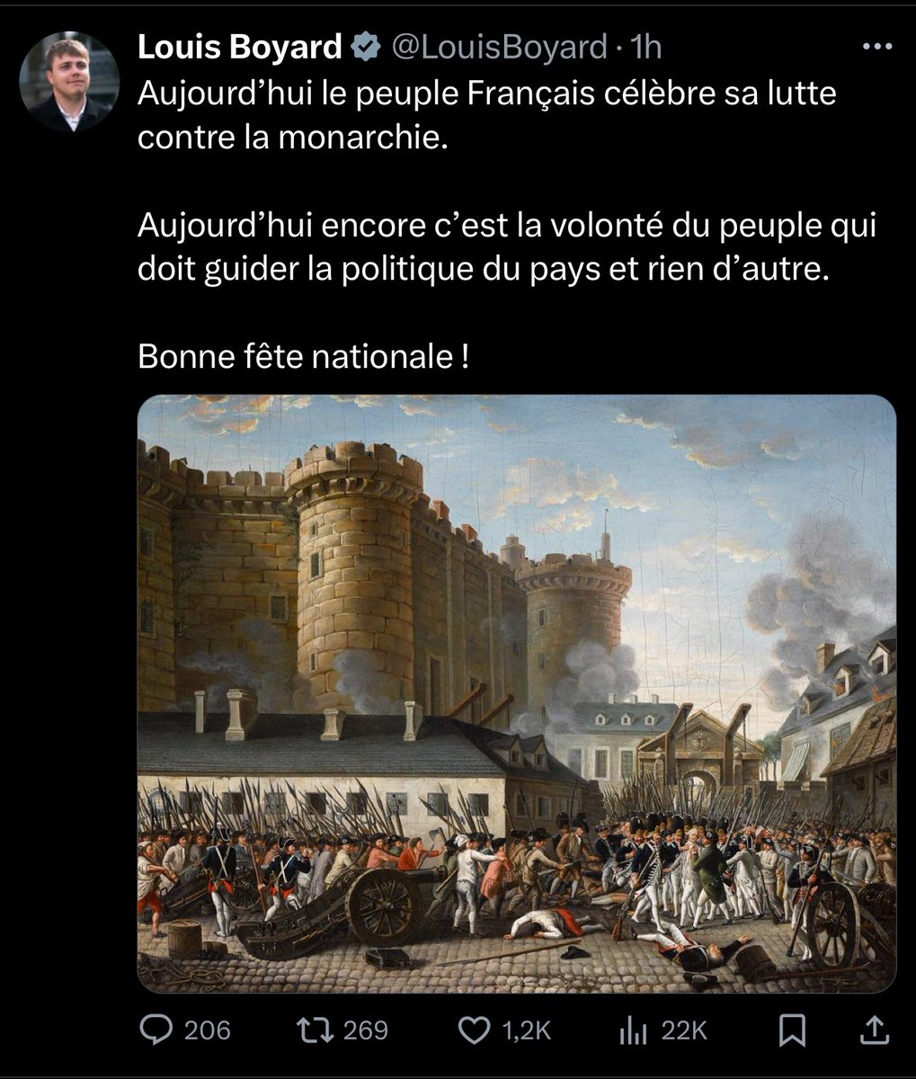 3DArchiDesign's tweet photo. Non @LouisBoyard …

C’est le transfert du pouvoir religieux vers  le pouvoir capitaliste ,organisé par des bourgeois qui ont ont accouché de la propriété privée.

Mais sinon oui, c’est bien le peuple qui a été sacrifié sur l’autel du blé.

#TPMP #Bolloré https://t.co/6J4cMJyN7W