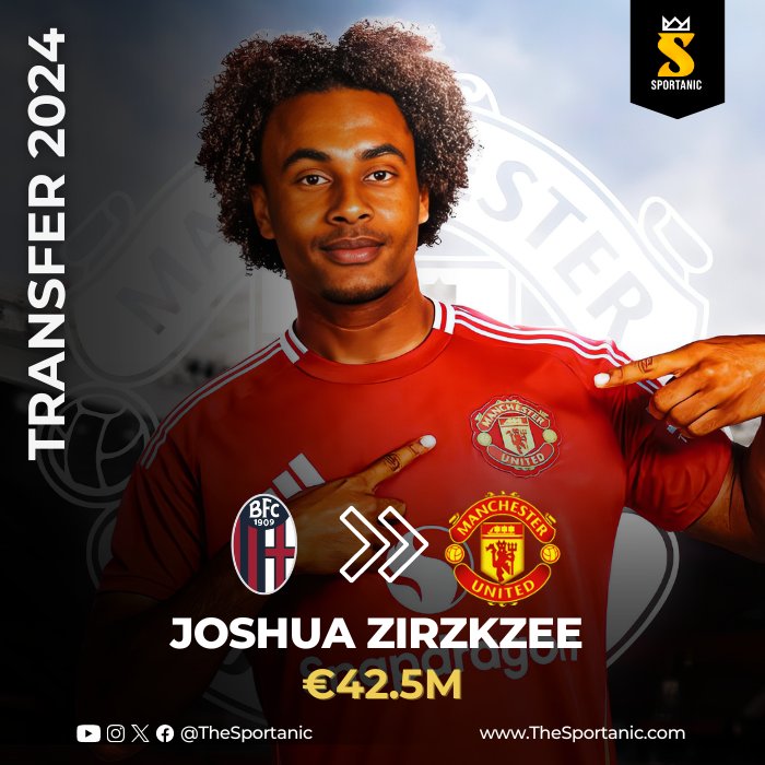TheFootanic's tweet photo. Joshua Zirzkee is now a Manchester United Player 💥⚽

#Sportanic • #SportsRedefined • #JoshuaZirkzee • #ManchesterUnited https://t.co/KiS6pVEDtR