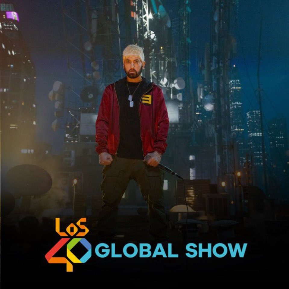 40GlobalShow's tweet photo. Llega nuestra lista invitada de la semana. Hoy @TonyAguilarOfi repasa cómo está el TOP 5 del #Eurochart. La lista europea de singles incluye a @Eminem @Artemas___ #FloyyMenor #CrisMJ @SabrinaAnnLynn @bensonboone. Quién será número 1? https://t.co/Tw8T4Ai66w