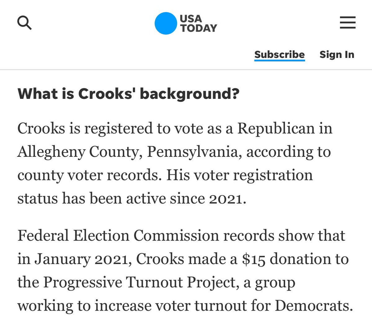 MixtapesTV's tweet photo. @colorfullstory Don’t be disingenuous, give the full context. He was a registered Republican who donated to the Democrats. Why leave that part out. https://t.co/fkLkey5KHS