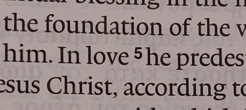 ypma_albert's tweet image. Belongs &apos;in love&apos; to the sentence of vs 4 or of vs 5?  
Eph 1:3-14  

14/7/2024

#textualcriticism #exegesis