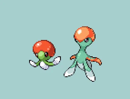 #fakemon #オリポケ ポルイド・シーマイン。
