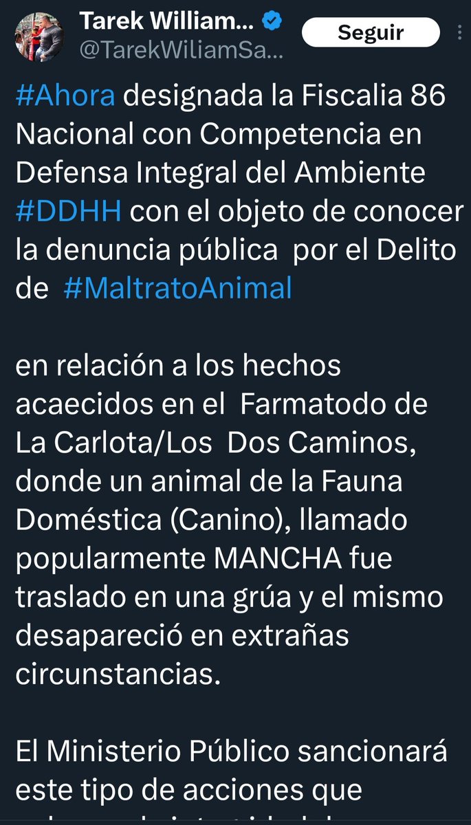 9_Tromba's tweet photo. TOTALMENTE! Los seres del reino animal son seres SINTIENTES y merecen respeto por parte de los humanos! #DondeEstaManchas #PenaMaxima https://t.co/24CbmskNK4
