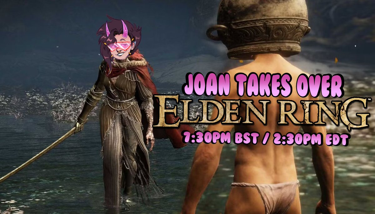 vogel_VT's tweet photo. OH GOOD LORD WE CAN'T STOP HER-

@BIGGESTJOAN TAKING OVER OUR PC, PLAYING ELDEN RING IN AN HOUR, BE THERE OR WE'LL BITE YOU!!! https://t.co/siCOcSC1t2
