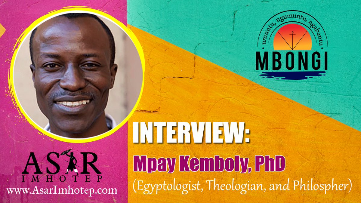 Join me on Umoja (Sunday) July 14th at 2PM Eastern time at the Mbongi as we welcome Dr. Mpay Kemboly out of the Democratic Republic of Congo (Egyptologist, Philosopher, and Theologian). LINK: youtube.com/watch?v=BKeTuN…