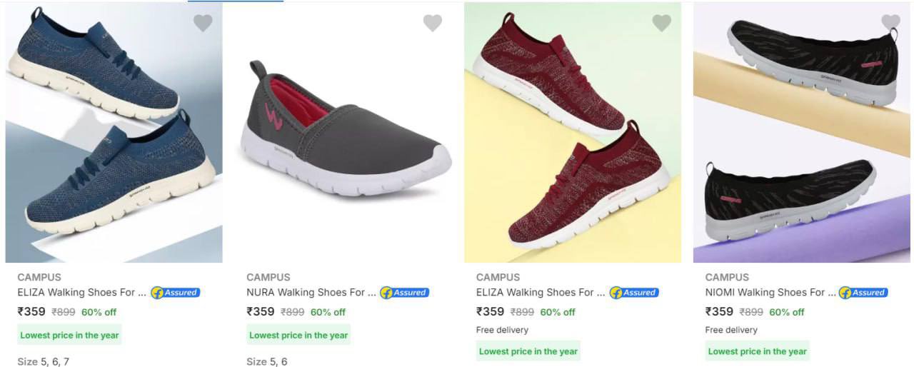Campus shoes price 5 best sale
