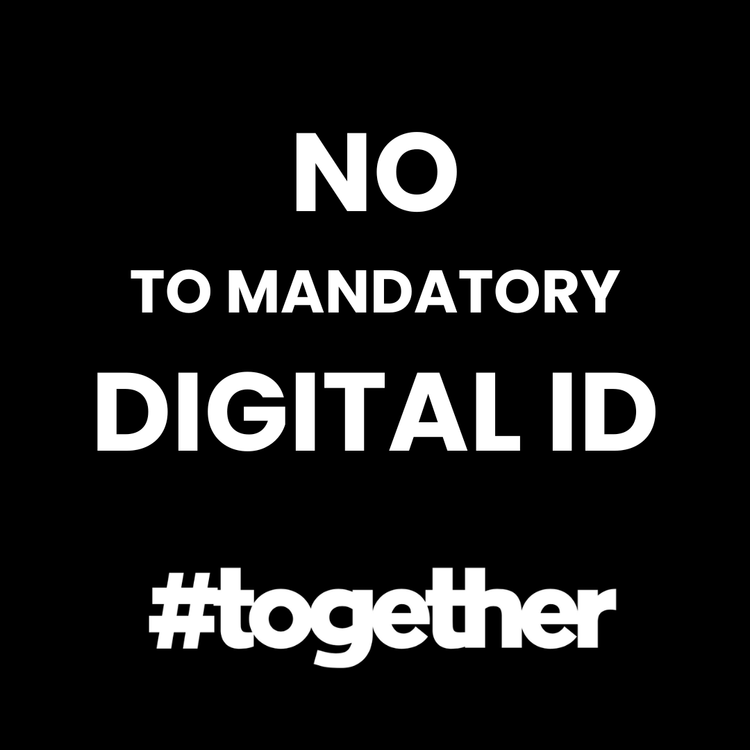 Togetherdec's tweet image. 👉 There&apos;s NO case for compulsory digital ID

👉 British citizens have repeatedly rejected it

👉 Immigration is just latest excuse from vested interests desperate to impose

👉 We won&apos;t fall for it! 

#together

@uklabour @Keir_Starmer @YvetteCooperMP @peterkyle @jreynoldsMP