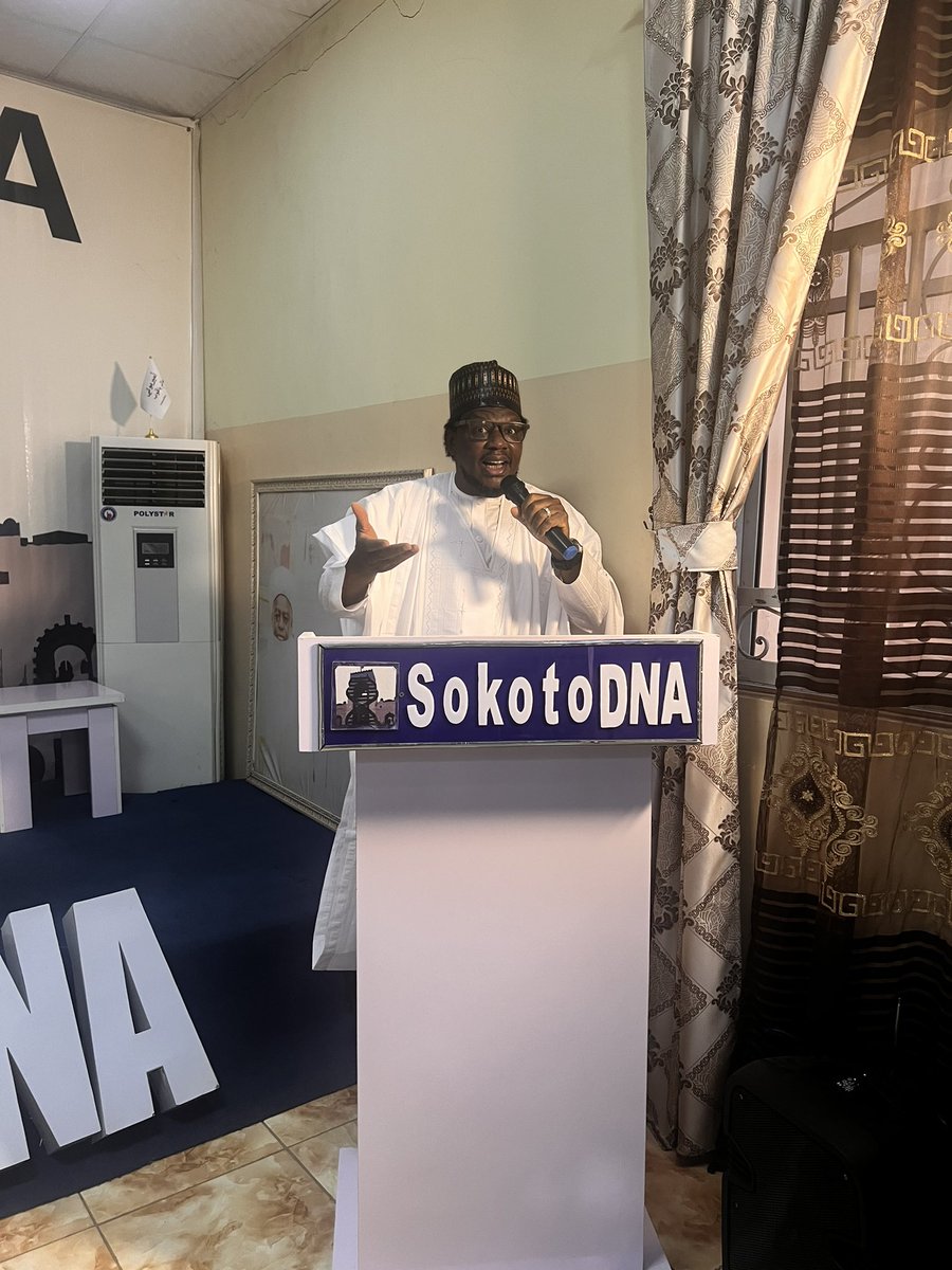 I have a pleasure of visiting Sokoto DNA, a great initiative of Hon. Dr. Shehu Kakale <a href="/HonKakale/">Hon. Dr. Shehu Balarabe Kakale</a> (member reps 2019-2023). I was there together with my friend, Dr. Ahmad Umar Bolori.

Sokoto DNA is a program that seeks to preserve and present the great history of Sokoto Caliphate