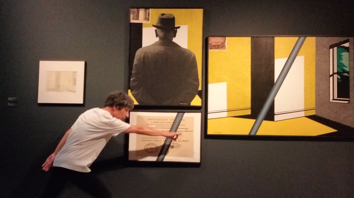 MontseFerrerFig's tweet photo. La #dansa de #SoniaGómez a la  #FundacióSuñol per tancar l'exposició de la galeria d'#art de #LesCorts sobre el col.lectiu #EquipoCrónica 

https://t.co/54Q1QS4vfk https://t.co/txq63adjHw