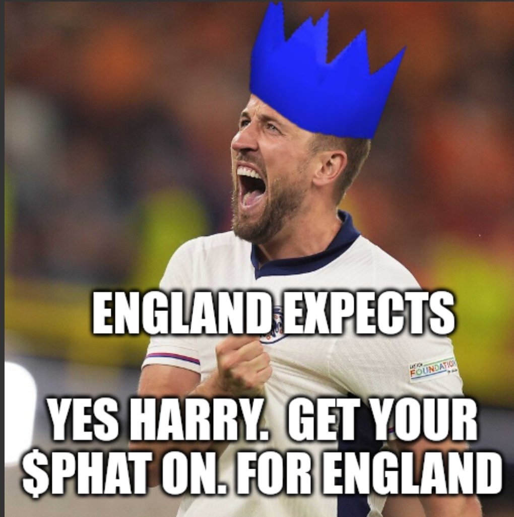 PartyHat_erc20's tweet photo. @mertsahinn60 Yes. Harry. Do it. Put your $phat on. #EURO2024 #england @HKane 

#meme #crypto https://t.co/30SWP8Ecs9