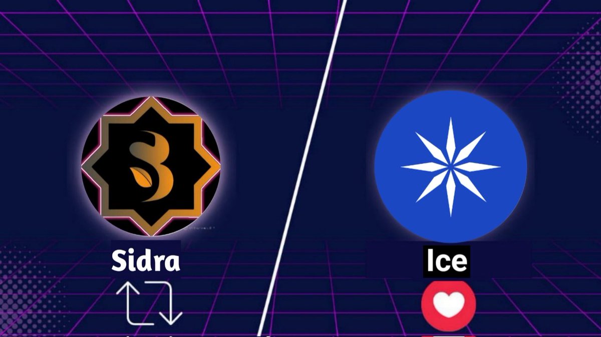 ICE_Parodi's tweet photo. 📢📢📢📢📢📢📢📢📢📢📢📢📢📢📢

Which One Your Favourite Project ? Comment Below🔥🔥

1. SidraBank

2. Ice Network

Like ❤️  |  Repost  🔄  |  Comment 🖍️

#Athene #SidraFamily #iceNetwork #BNB #Airdrop #CORE #Avive #ETH #Bitcoin https://t.co/9KwLIoCXmA