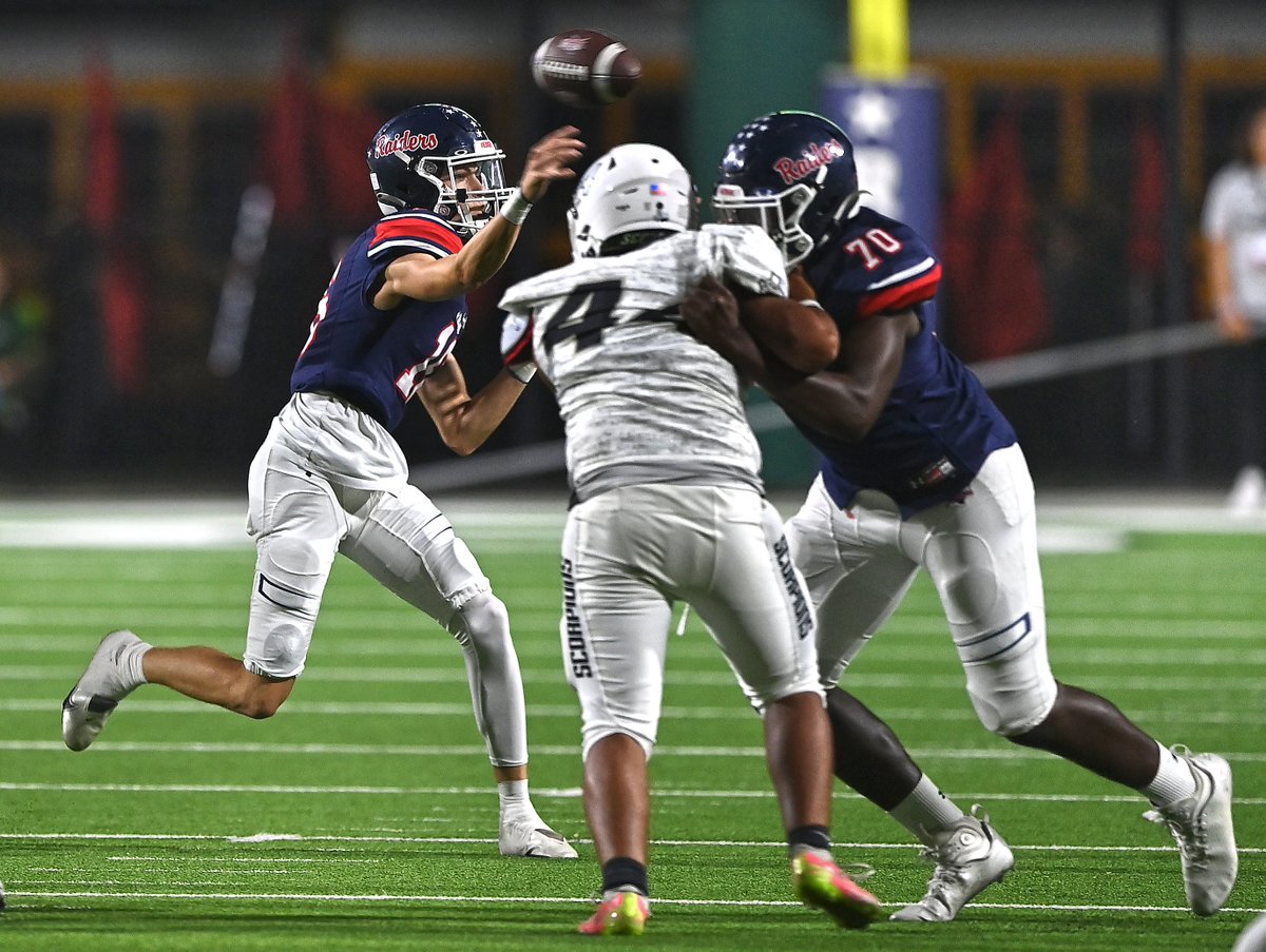 DRC Sports (@sports_drc) on Twitter photo Ryan's Ty Haywood has long been one of the most highly-regarded recruits in his class, and he's now set to join one of the nation's storied programs.
The senior offensive tackle announced his commitment Sunday to play college football at Alabama.
Story: dentonrc.com/sports/high_sc… Ryan's Ty Haywood has long been one of the most highly-regarded recruits in his class, and he's now set to join one of the nation's storied programs.
The senior offensive tackle announced his commitment Sunday to play college football at Alabama.
Story: dentonrc.com/sports/high_sc…