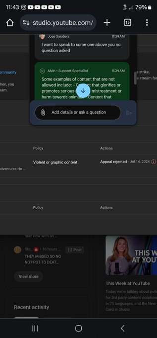 Jose Sanders Journeys Vlogs - @TeamYouTube Why is you're managing team refusing to transfer me to some one above him https://t.co/7W4N5LZChe