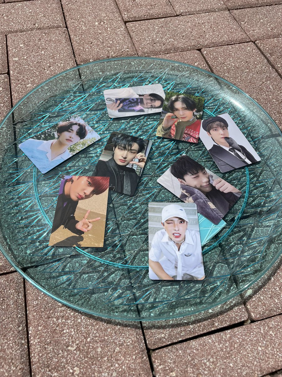 PancakeStitches's tweet photo. Oh no I turned Ateez into cute cross stitch ornaments 😭 https://t.co/s9uS7hEpGI
