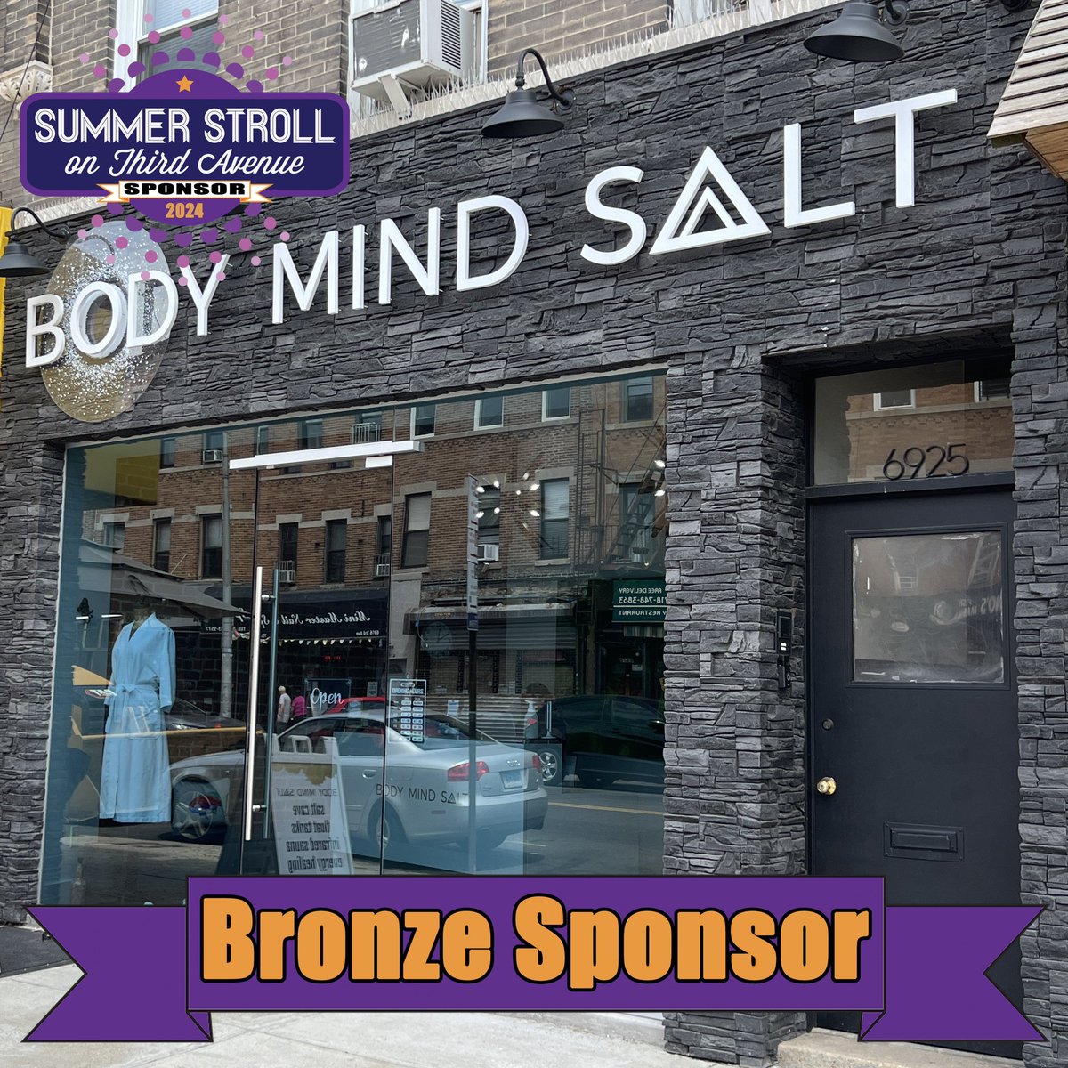 Sincere thanks to #BronzeSponsor #BodyMindSalt for supporting the 2024 #SummerStrollon3rd!