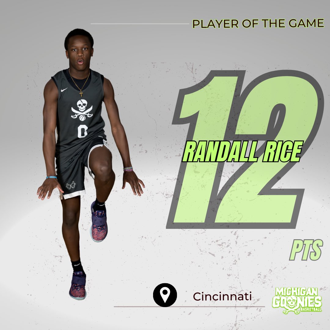 MichiganGoonies's tweet photo. 16u continued their winning ways last night beating  huntsman elite 70-52 behind @kunderwood2027_ 16 Pts and @randallrice_ll 12 Pts! #GoonieNation https://t.co/9u4znpxDOp