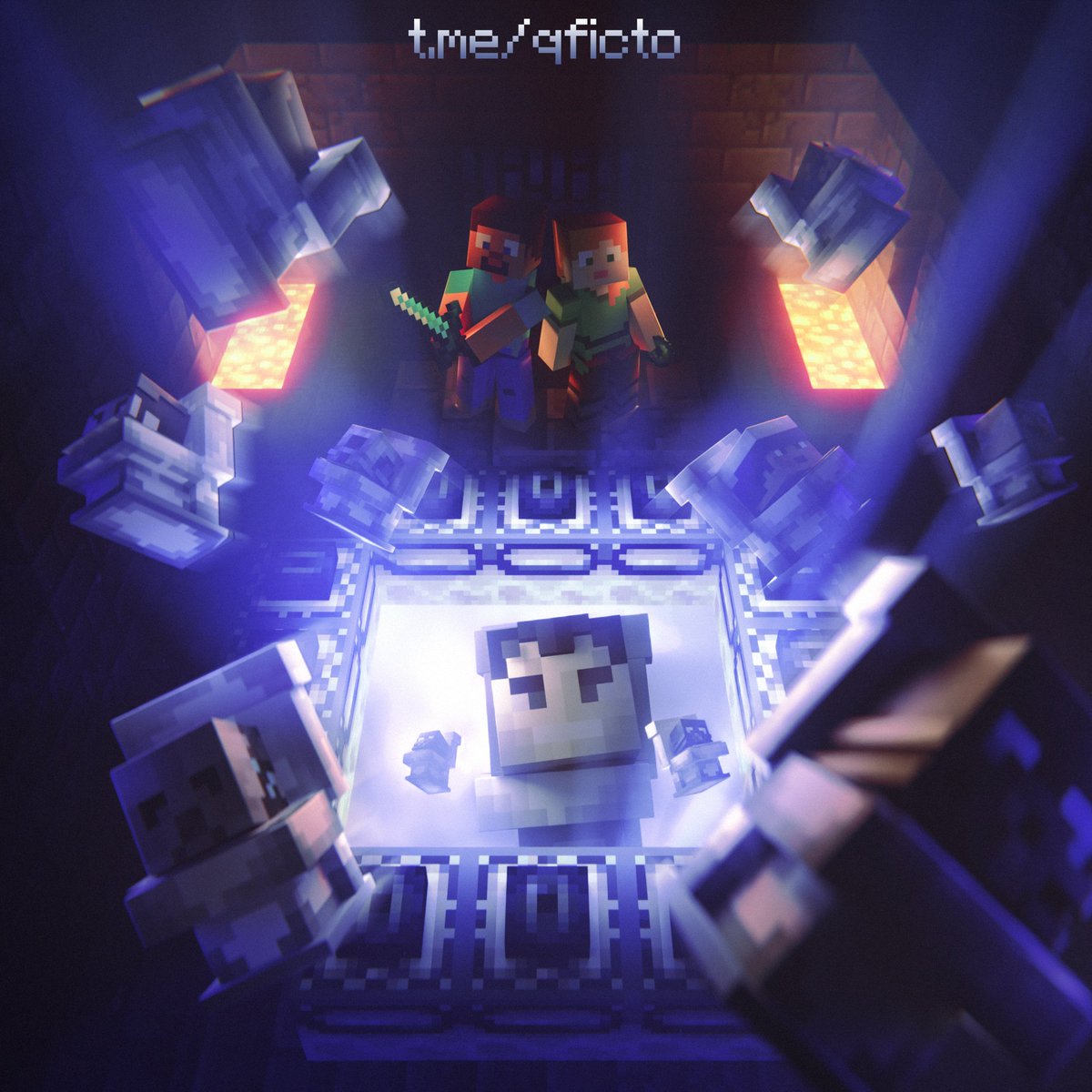Qfict_'s tweet photo. Skibidi Toilet .

#Minecraft #minecraftart #Blockbench #blender3d #blender #minecraft建築コミュ #SKIBIDITOILET https://t.co/Z20ed1XBtz