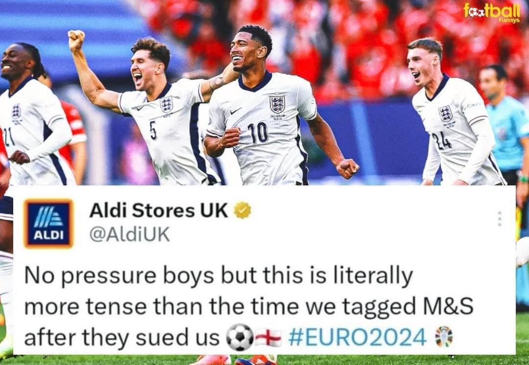 Peachy Digital (@_peachydigital) on Twitter photo Here's hoping that the lads can live up to the Lionesses' success 😉 (also, how epic is Aldi social media..?)
#PeachyDigital #AgencyLife #SocialMediaManagement #PR #ContentWriting #Euros24 Here's hoping that the lads can live up to the Lionesses' success 😉 (also, how epic is Aldi social media..?)
#PeachyDigital #AgencyLife #SocialMediaManagement #PR #ContentWriting #Euros24