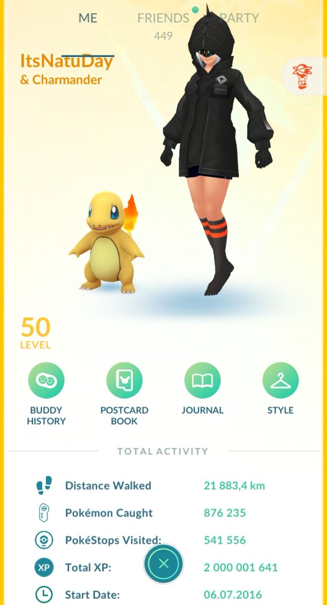ItsNatuDay's tweet image. I HIT 2 BILLION XP YESTERDAY 🥳😍

I've been moving at such a slow pace since I hit my last XP milestone, and it's honestly been so nice! 

I really love how this game has become more about the people, friendships, travels, and memories - instead of numbers😍

Love you, friends💛