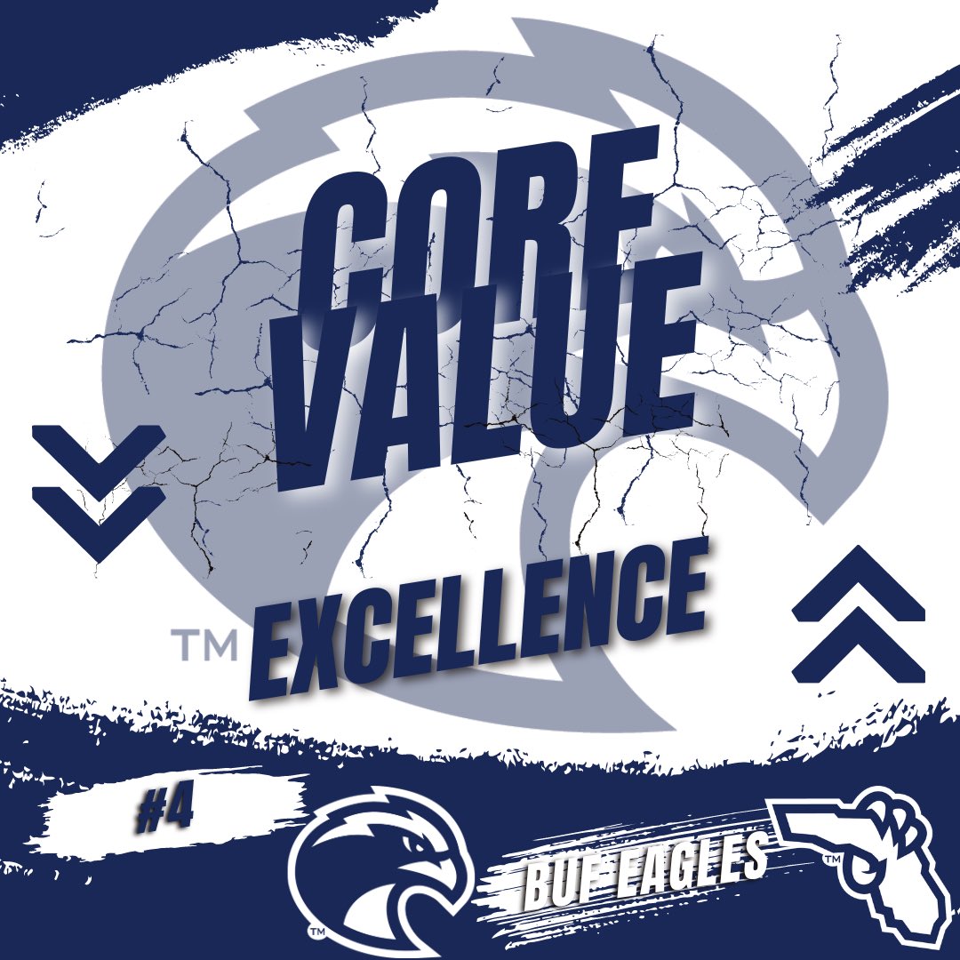 bufathletics's tweet photo. Last, but certainly not least. Core Value #4: Excellence. Striving to be disciplined in the details of our lives, leading us to maximizing our God-given potential. #GETBUF #BUFEagles π¦
π¦
https://t.co/uKfWR6tEAR