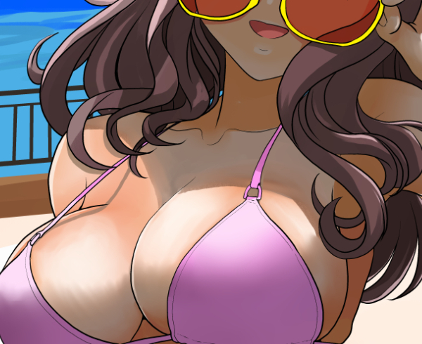 おはようございます!
朝お絵かき。
塗り塗り。
夏の強い日差しを演出すべくコントラスト強めに。 