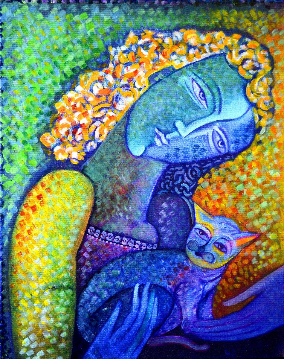 CosmicDustAra's tweet image. #Emotion
“One ought to hold on to one&apos;s heart; for if one lets it go, one soon loses control of the head too.”
~ Friedrich Nietzsche  #art #felines