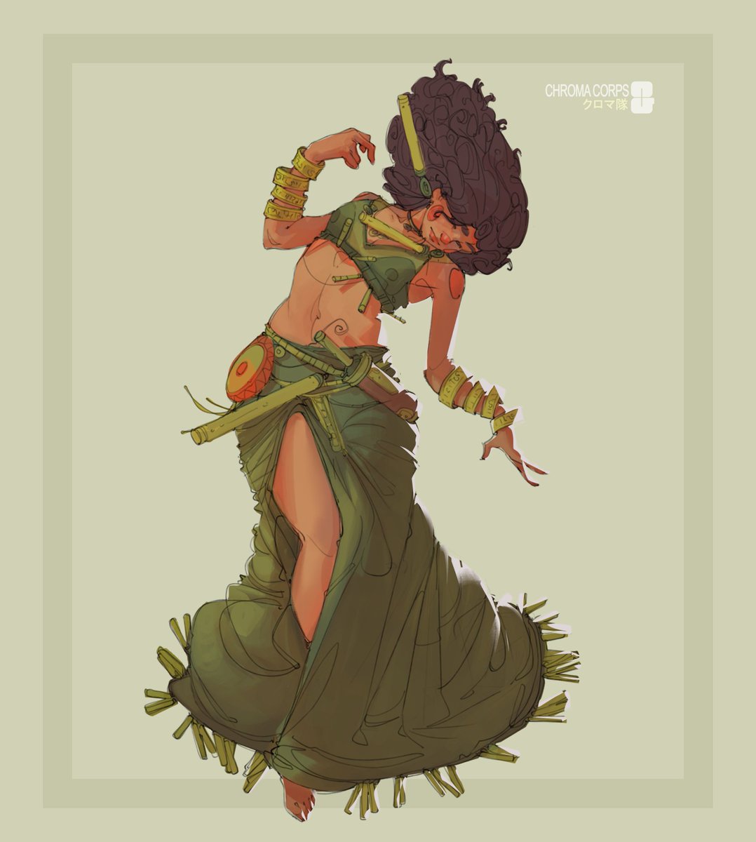 vevolfart's tweet image. CC Cadet this year... :P
#characterart #conceptart #chromacorps