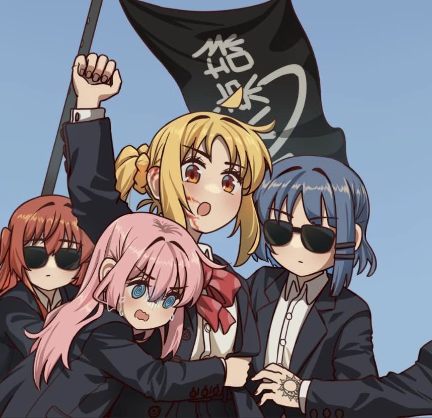 ChristianHeiens's tweet photo. You know Trump’s photo will be memorialized for all of time when the anime pfps are coming up with absolute banger memes like these. https://t.co/BgOHTycYrG