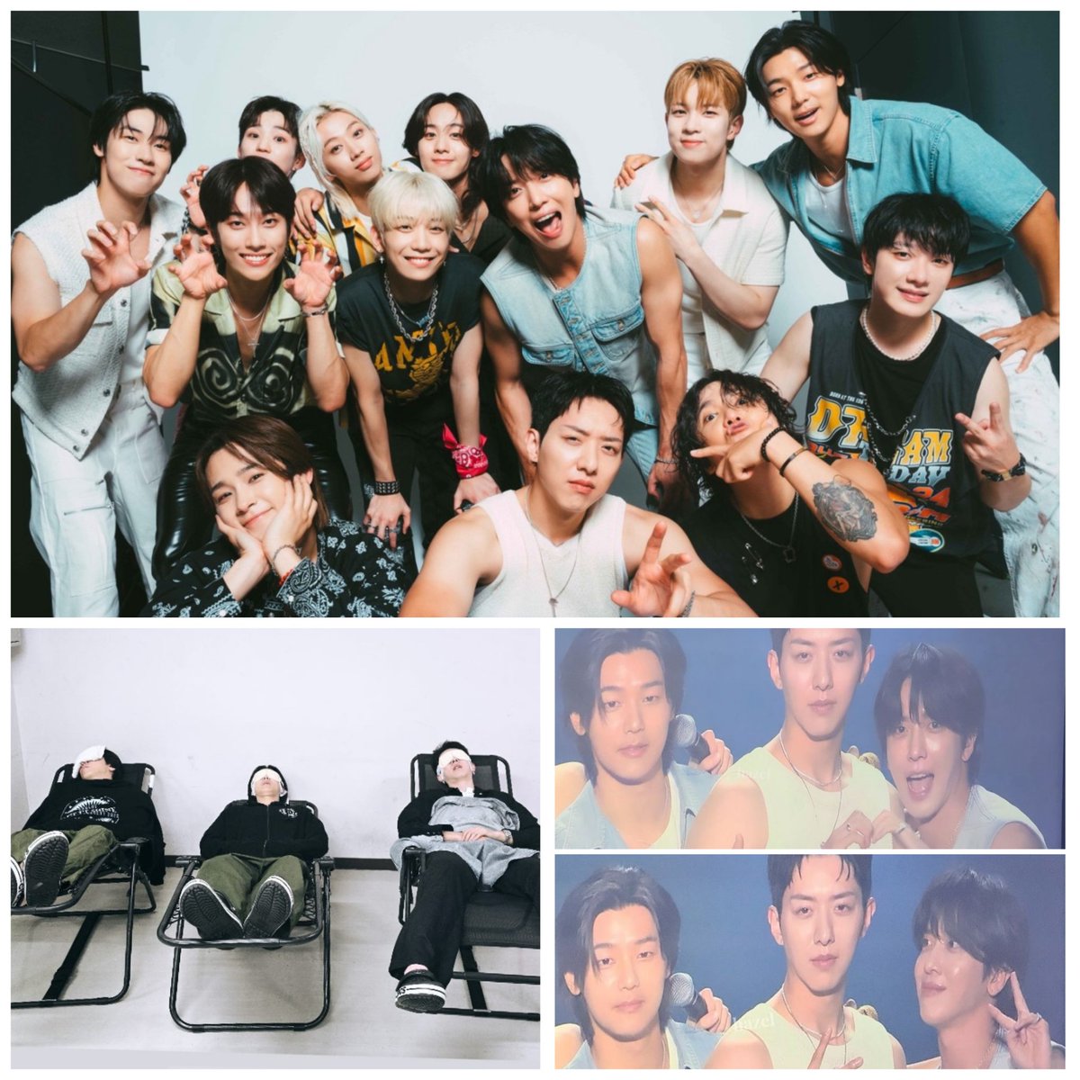 lovelight1204's tweet photo. 大盛況🎸KINGDOM👑
最高最強に熱～い2日間🔥
お疲れ様👏
皆さんの幸せレポ見て
私も幸せ気分💓
でも行きたくなっちゃうね💕
毎年留守番組だけど
来年は参戦してみようかな🤭
全力でstageを楽しむ용화さんは
やっぱ生で見たいよね✨

今日お帰りかな✈️
お気をつけて〜👋

#BAND_KINGDOM
#CNBLUE_Forever https://t.co/bVg0EDJWRK
