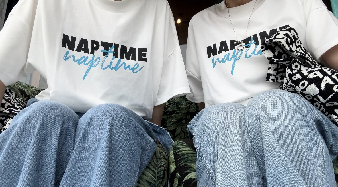 Naptime Nissy モックネックTシャツ Mサイズ ホワイト