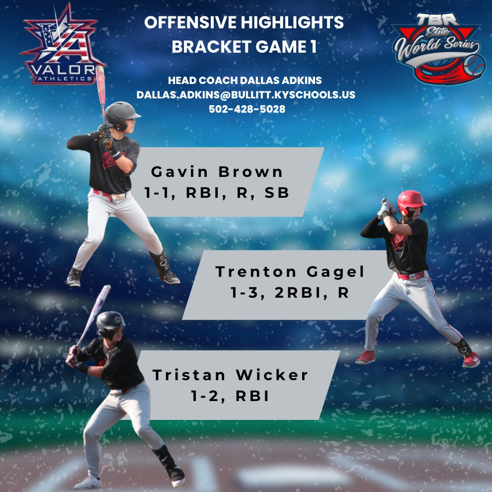 Offensive highlights game 1 win of bracket play!