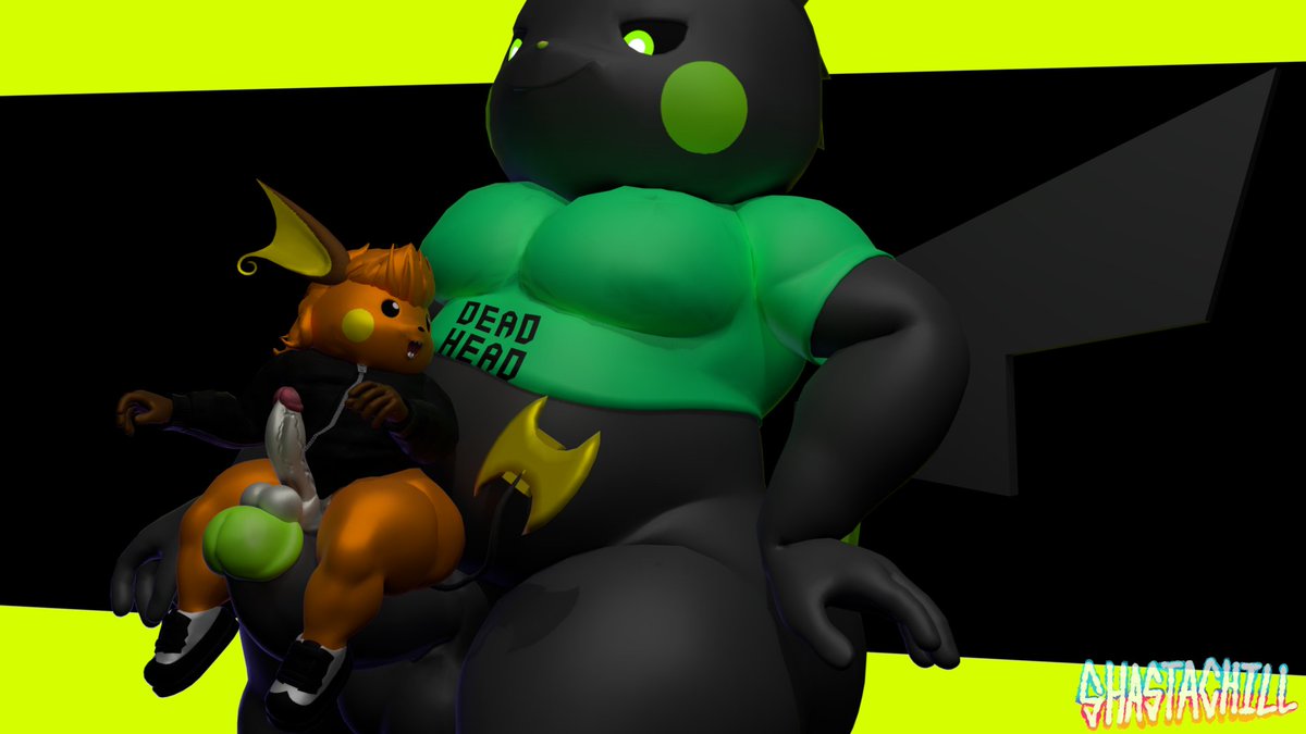 HE'S HUGE

KM Pikachu and Raichu by @thunderdogboi
Lux's Head Model Edit/Eye Textures/Texture Edits by Me
Richard belongs to <a href="/TMenace7/">TemporalMenace7</a>