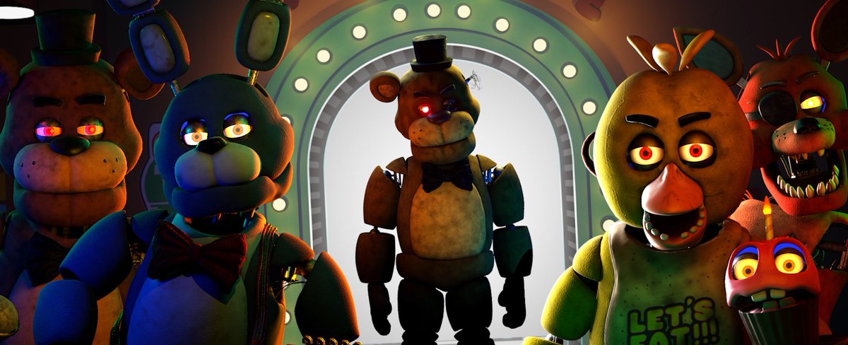 MechaSFMFART's tweet photo. NEW MOVIE MODELS ARE OUT NOW! New Banner btw. 
\
#FNAFMovie #FNAF #fivenightsatfreddys
/
https://t.co/gA4pIGJlc9 https://t.co/8NE1HQfBNT
