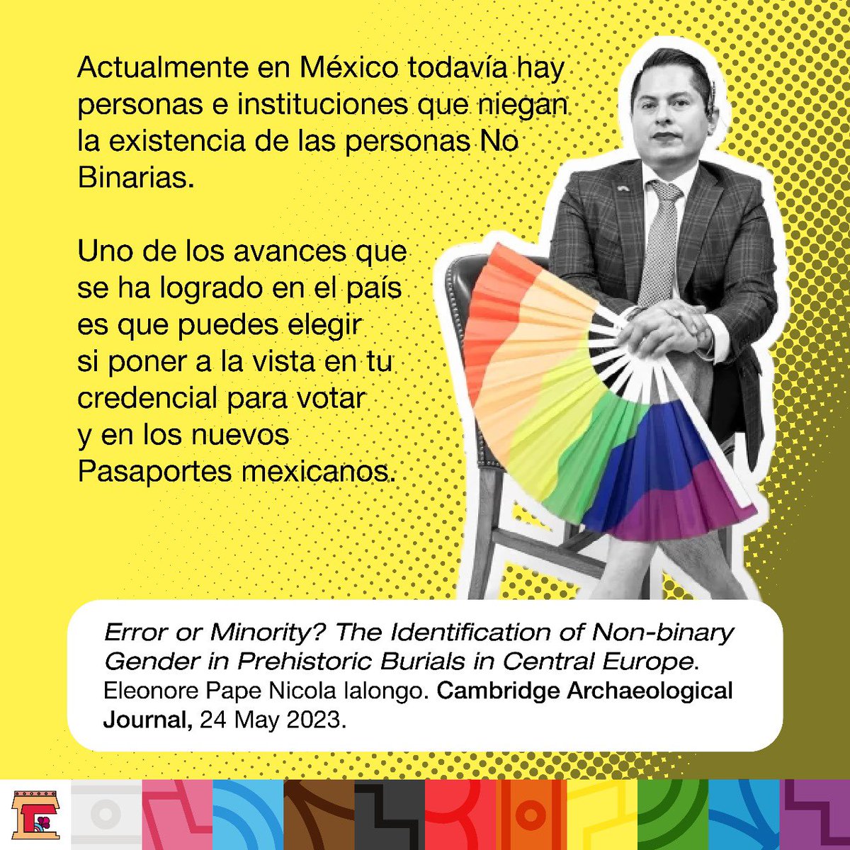 ¡Día Internacional de la visibilidad No Binaria!

#CooperativaXochiquetzalli 
#SabiasQue