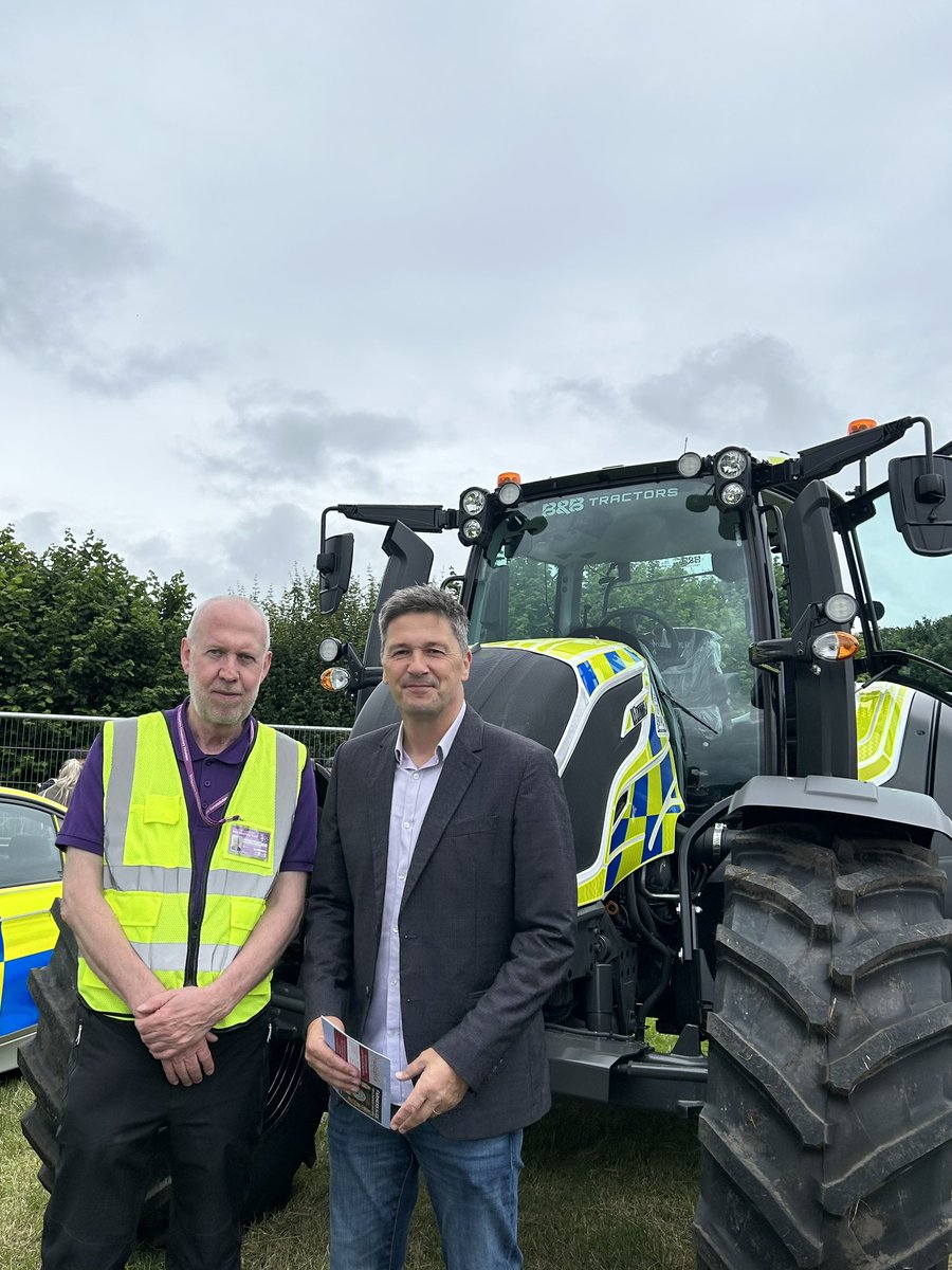 I visited the Bakewell Country Festival, along with thousands of others. It was clearly a great success and the Police tractor has to be one of the coolest things I’ve ever seen!