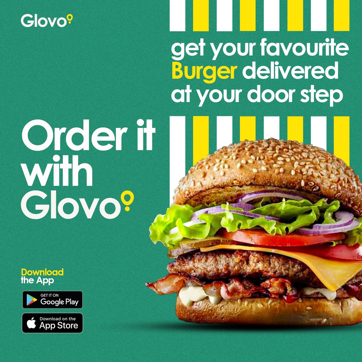 ebossbiz's tweet image. A social media burger ads design #GraphicDesign #Eurocopa2024 #Buger #TrumpAssasinationAttempt #Glovo #socialmedia #Ads