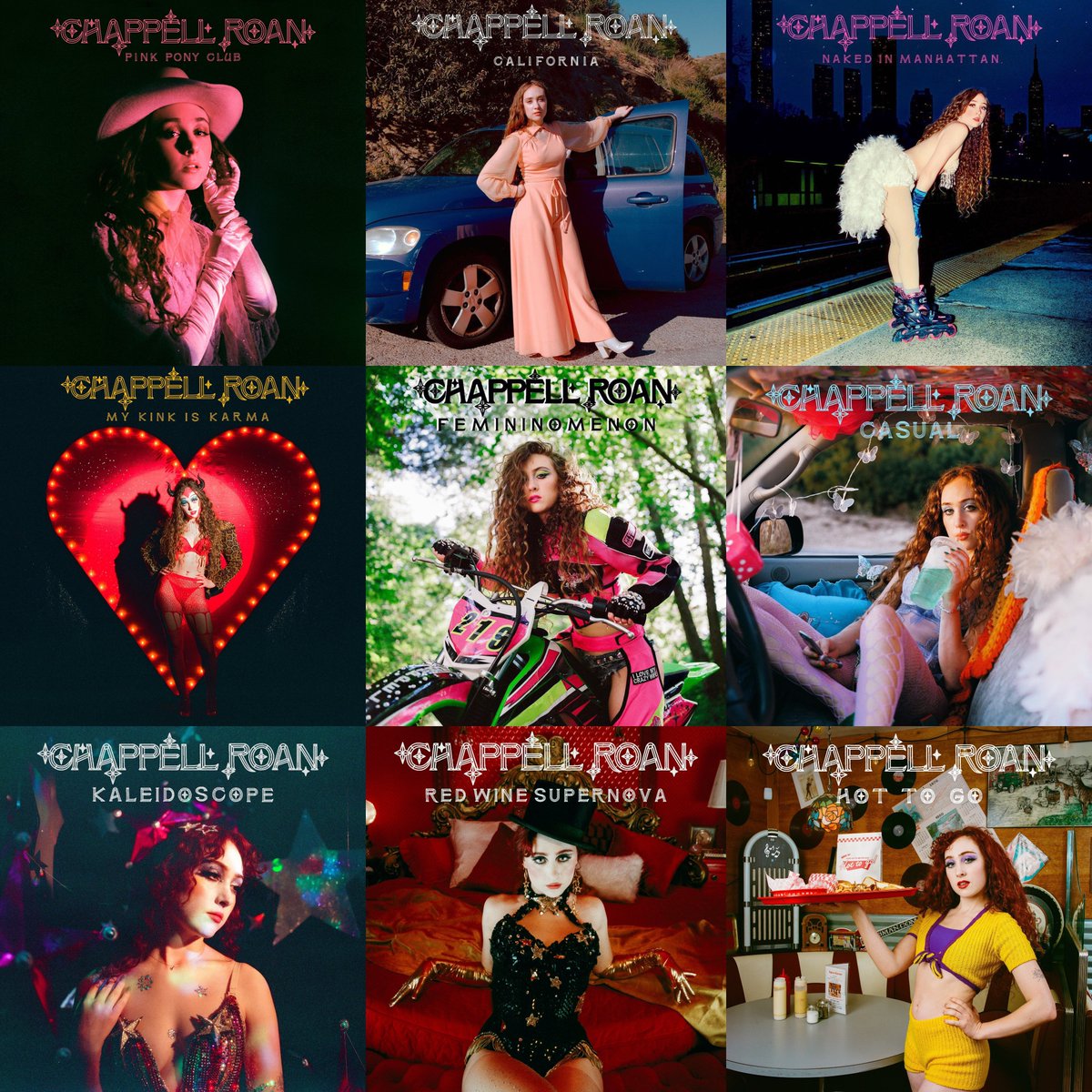 roanfiles's tweet photo. the iconic midwest princess single covers

a thread https://t.co/6vI0KhQL0H