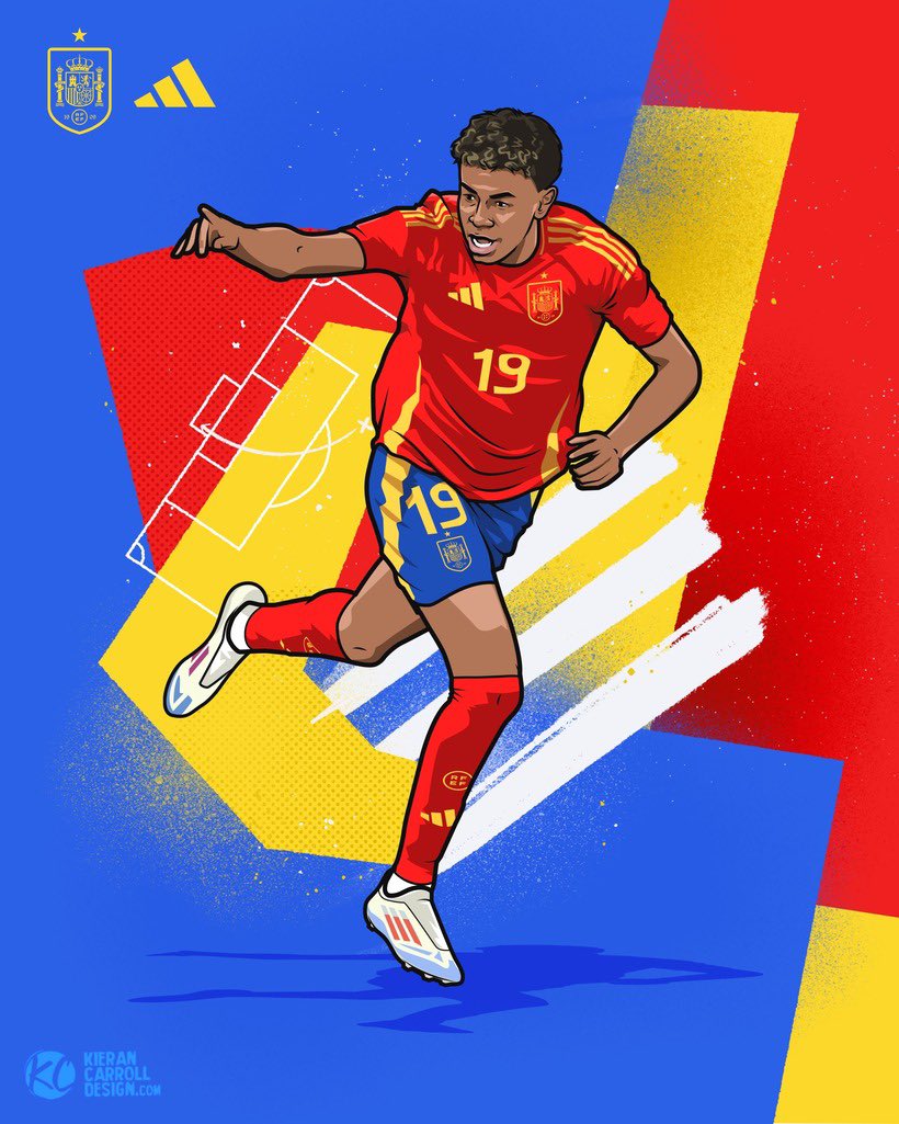 The future of Spanish football 🇪🇸 <a href="/LamineeYamal/">Lamine Yamal 🇪🇸</a> 

——
#lamineyamal #yamal #espeng #euro2024