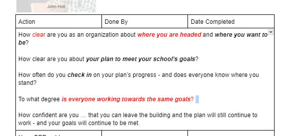 DavidJHuber's tweet photo. The best part of going to a conference and learning something new - ensuring you have a plan to connect it to our school's current improvement model and ensure it gets put into practice. 

@PrincipalKafele and Robyn Jackson @NAESP #Nashville #SundayLearning #PrincipalsUNITED https://t.co/1Djgrg4Oiy