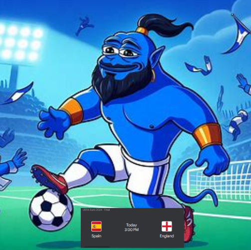bankdigitally's tweet photo. EU FINALS ๐น๐ $BENIE
-Benie is scoring 1000 points for which team ?
๐ง๐๐ง๐
there can only be one wish for a winner of this game. drop in the comments below. ๐#football #euchampionship #rubit https://t.co/xDCUZzOyKU
